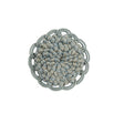 BRUNSCHWIG & FILS T8012113.515.0 COEUR ROSETTE AZURE TRIM - Eade's Wallpaper