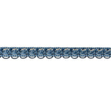 BRUNSCHWIG & FILS T8012517.5.0 SOIE GIMP CANTON BLUE TRIM - Eade's Wallpaper