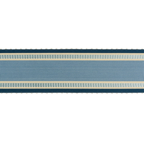 BRUNSCHWIG & FILS T8012521.5.0 SOIE RIBBON CANTON BLUE TRIM - Eade's Wallpaper