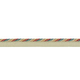 BRUNSCHWIG & FILS T8012525.517.0 SOIE CORD PETITE BLUE MULTI TRIM - Eade's Wallpaper