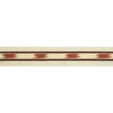 BRUNSCHWIG & FILS T8017101.9.0 LE IKAT TAPE RED TRIM - Eade's Wallpaper