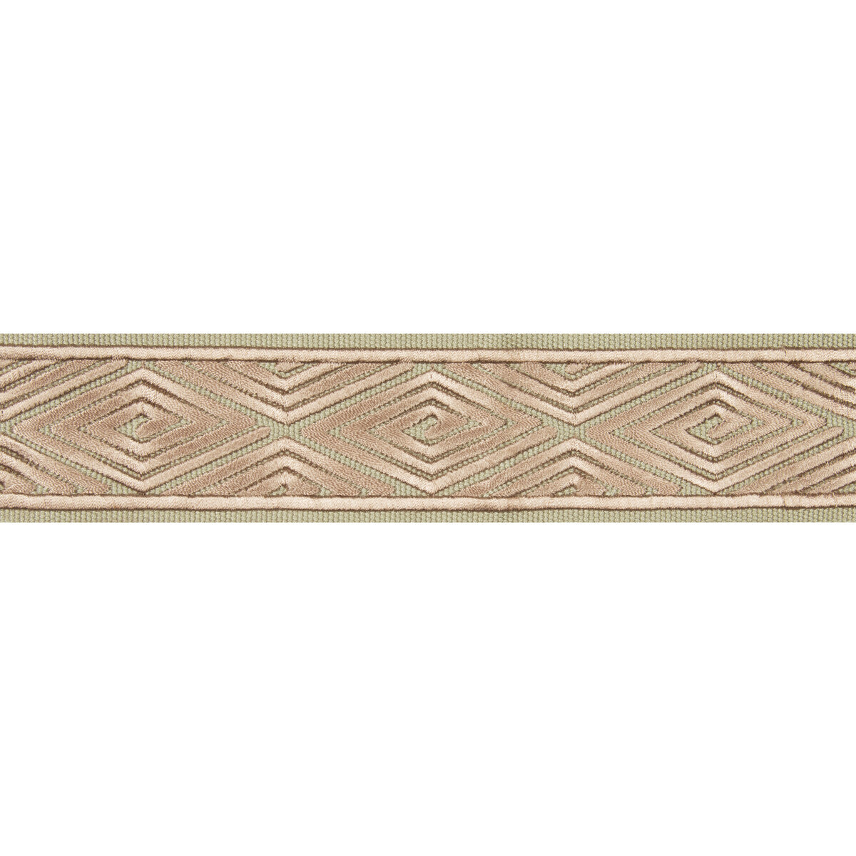 BRUNSCHWIG & FILS T8017102.119.0 LABYRINTHE TAPE PETAL TRIM - Eade's Wallpaper