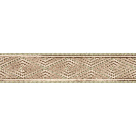 BRUNSCHWIG & FILS T8017102.119.0 LABYRINTHE TAPE PETAL TRIM - Eade's Wallpaper