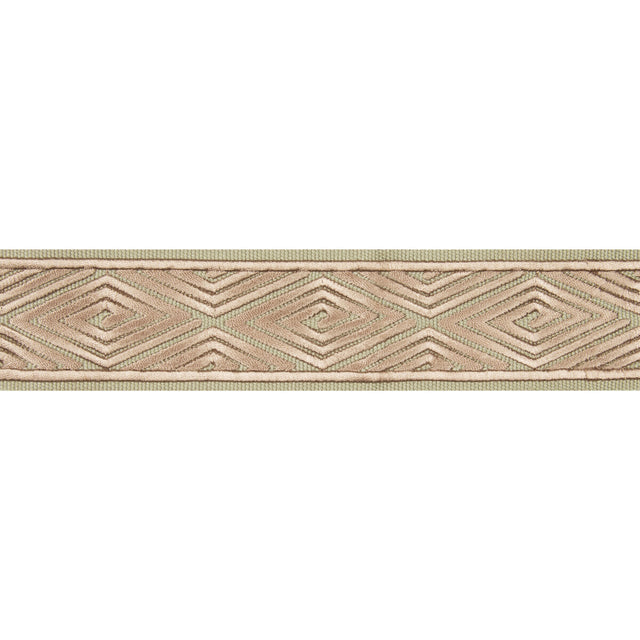 BRUNSCHWIG & FILS T8017102.119.0 LABYRINTHE TAPE PETAL TRIM - Eade's Wallpaper