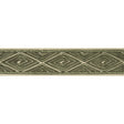 BRUNSCHWIG & FILS T8017102.30.0 LABYRINTHE TAPE GREEN TRIM - Eade's Wallpaper