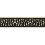 BRUNSCHWIG & FILS T8017102.8.0 LABYRINTHE TAPE BLACK TRIM - Eade's Wallpaper