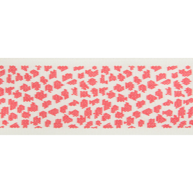 BRUNSCHWIG & FILS T8017108.7.0 LABORIE TAPE PINK TRIM - Eade's Wallpaper