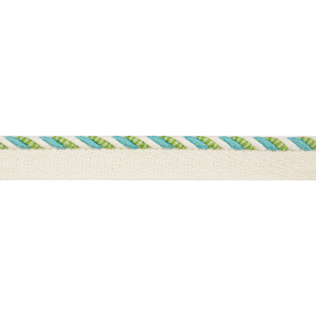 BRUNSCHWIG & FILS T8017111.133.0 CARIMAR CORD LAGOON TRIM - Eade's Wallpaper