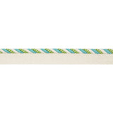 BRUNSCHWIG & FILS T8017111.133.0 CARIMAR CORD LAGOON TRIM - Eade's Wallpaper