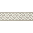 BRUNSCHWIG & FILS T8019100.11.0 SANCHI TAPE OYSTER TRIM - Eade's Wallpaper