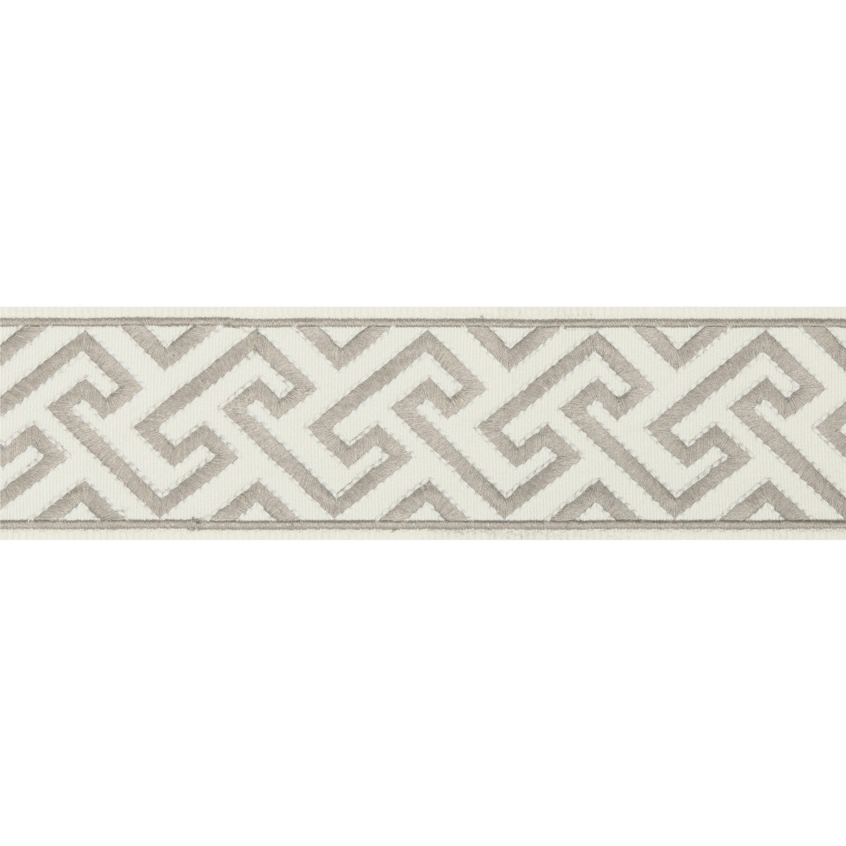 BRUNSCHWIG & FILS T8019100.11.0 SANCHI TAPE OYSTER TRIM - Eade's Wallpaper
