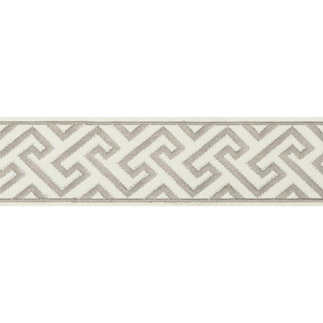 BRUNSCHWIG & FILS T8019100.11.0 SANCHI TAPE OYSTER TRIM - Eade's Wallpaper