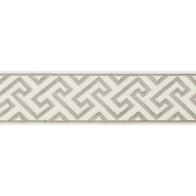 BRUNSCHWIG & FILS T8019100.11.0 SANCHI TAPE OYSTER TRIM - Eade's Wallpaper