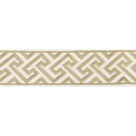 BRUNSCHWIG & FILS T8019100.116.0 SANCHI TAPE BEIGE TRIM - Eade's Wallpaper