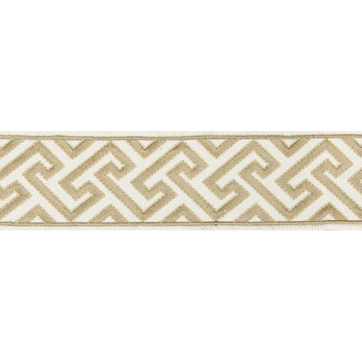 BRUNSCHWIG & FILS T8019100.116.0 SANCHI TAPE BEIGE TRIM - Eade's Wallpaper