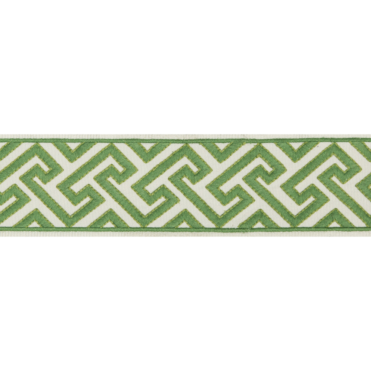 BRUNSCHWIG & FILS T8019100.3.0 SANCHI TAPE KIWI TRIM - Eade's Wallpaper
