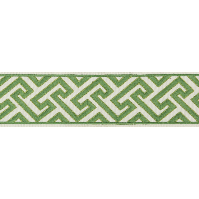 BRUNSCHWIG & FILS T8019100.3.0 SANCHI TAPE KIWI TRIM - Eade's Wallpaper