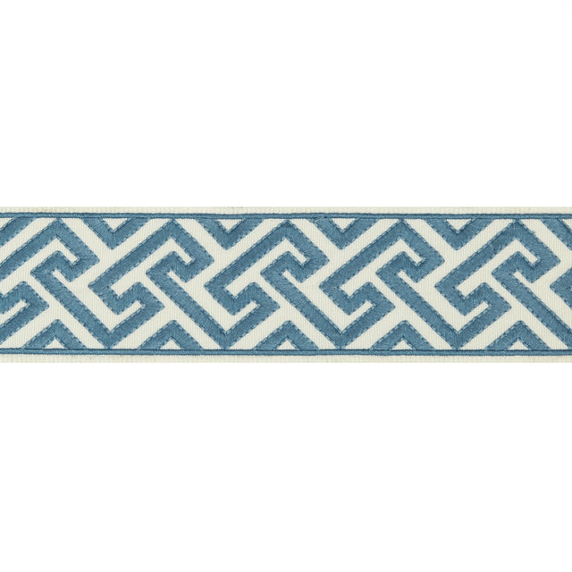 BRUNSCHWIG & FILS T8019100.5.0 SANCHI TAPE DELFT TRIM - Eade's Wallpaper