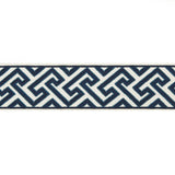 BRUNSCHWIG & FILS T8019100.50.0 SANCHI TAPE INDIGO TRIM - Eade's Wallpaper