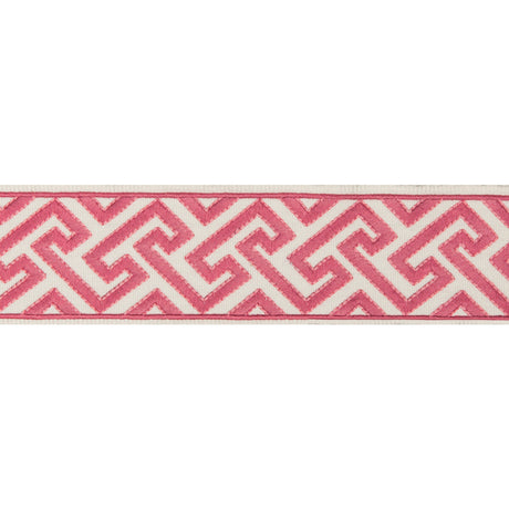 BRUNSCHWIG & FILS T8019100.7.0 SANCHI TAPE PINK TRIM - Eade's Wallpaper