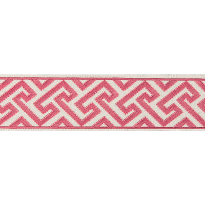 BRUNSCHWIG & FILS T8019100.7.0 SANCHI TAPE PINK TRIM - Eade's Wallpaper