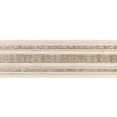 BRUNSCHWIG & FILS T8019101.11.0 CANTON TAPE PEBBLE TRIM - Eade's Wallpaper