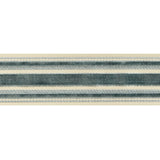 BRUNSCHWIG & FILS T8019101.13.0 CANTON TAPE TEAL TRIM - Eade's Wallpaper