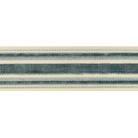 BRUNSCHWIG & FILS T8019101.13.0 CANTON TAPE TEAL TRIM - Eade's Wallpaper
