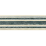 BRUNSCHWIG & FILS T8019101.13.0 CANTON TAPE TEAL TRIM - Eade's Wallpaper