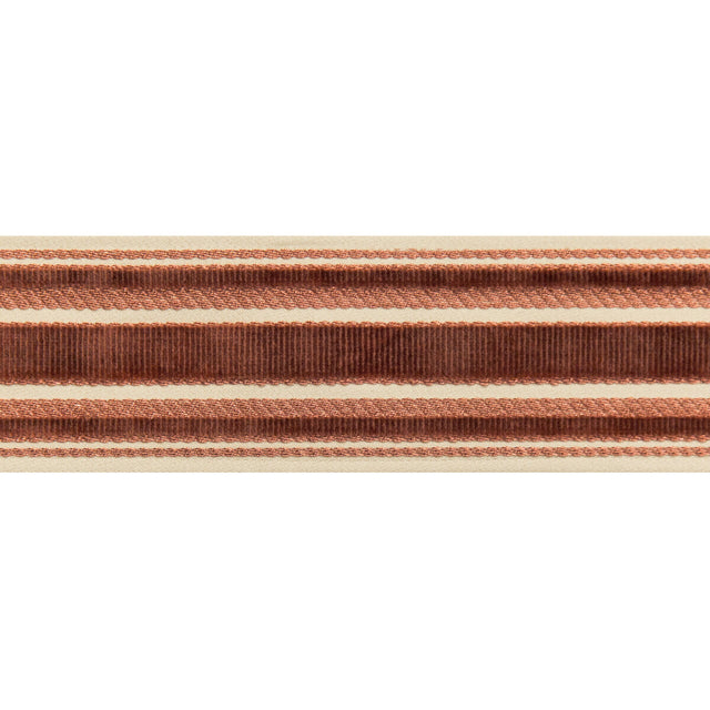 BRUNSCHWIG & FILS T8019101.24.0 CANTON TAPE SPICE TRIM - Eade's Wallpaper