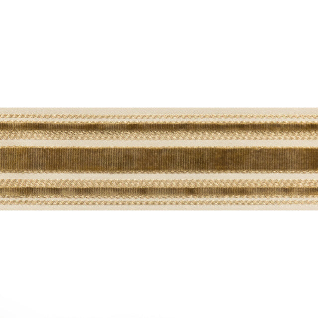 BRUNSCHWIG & FILS T8019101.4.0 CANTON TAPE GOLD TRIM - Eade's Wallpaper