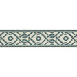 BRUNSCHWIG & FILS T8019102.13.0 PAILOU TAPE TEAL TRIM - Eade's Wallpaper