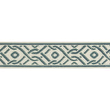 BRUNSCHWIG & FILS T8019102.13.0 PAILOU TAPE TEAL TRIM - Eade's Wallpaper
