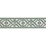 BRUNSCHWIG & FILS T8019102.13.0 PAILOU TAPE TEAL TRIM - Eade's Wallpaper