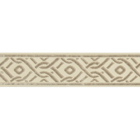 BRUNSCHWIG & FILS T8019102.16.0 PAILOU TAPE BEIGE TRIM - Eade's Wallpaper