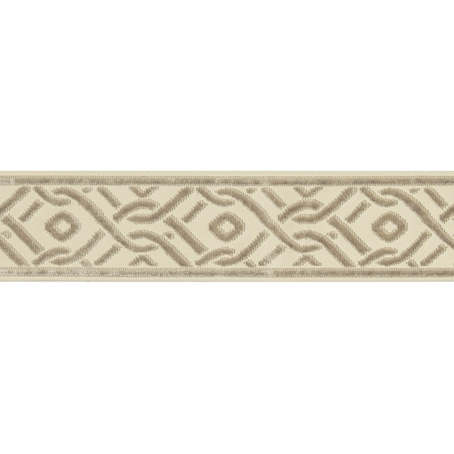 BRUNSCHWIG & FILS T8019102.16.0 PAILOU TAPE BEIGE TRIM - Eade's Wallpaper