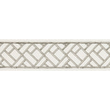 BRUNSCHWIG & FILS T8019103.11.0 TORANA TAPE GREY TRIM - Eade's Wallpaper