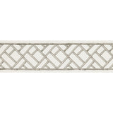 BRUNSCHWIG & FILS T8019103.11.0 TORANA TAPE GREY TRIM - Eade's Wallpaper