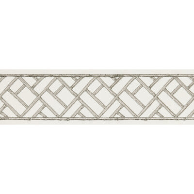 BRUNSCHWIG & FILS T8019103.11.0 TORANA TAPE GREY TRIM - Eade's Wallpaper