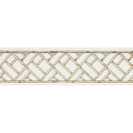 BRUNSCHWIG & FILS T8019103.16.0 TORANA TAPE PEARL TRIM - Eade's Wallpaper