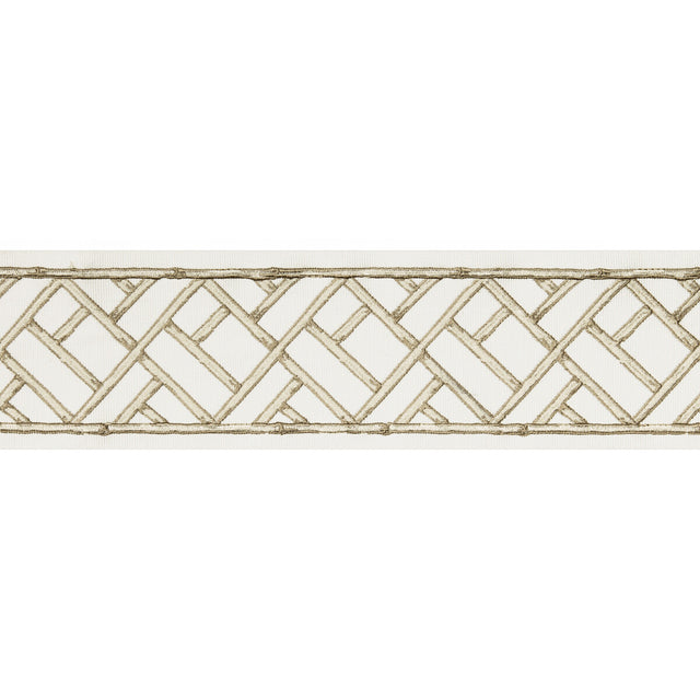 BRUNSCHWIG & FILS T8019103.16.0 TORANA TAPE PEARL TRIM - Eade's Wallpaper