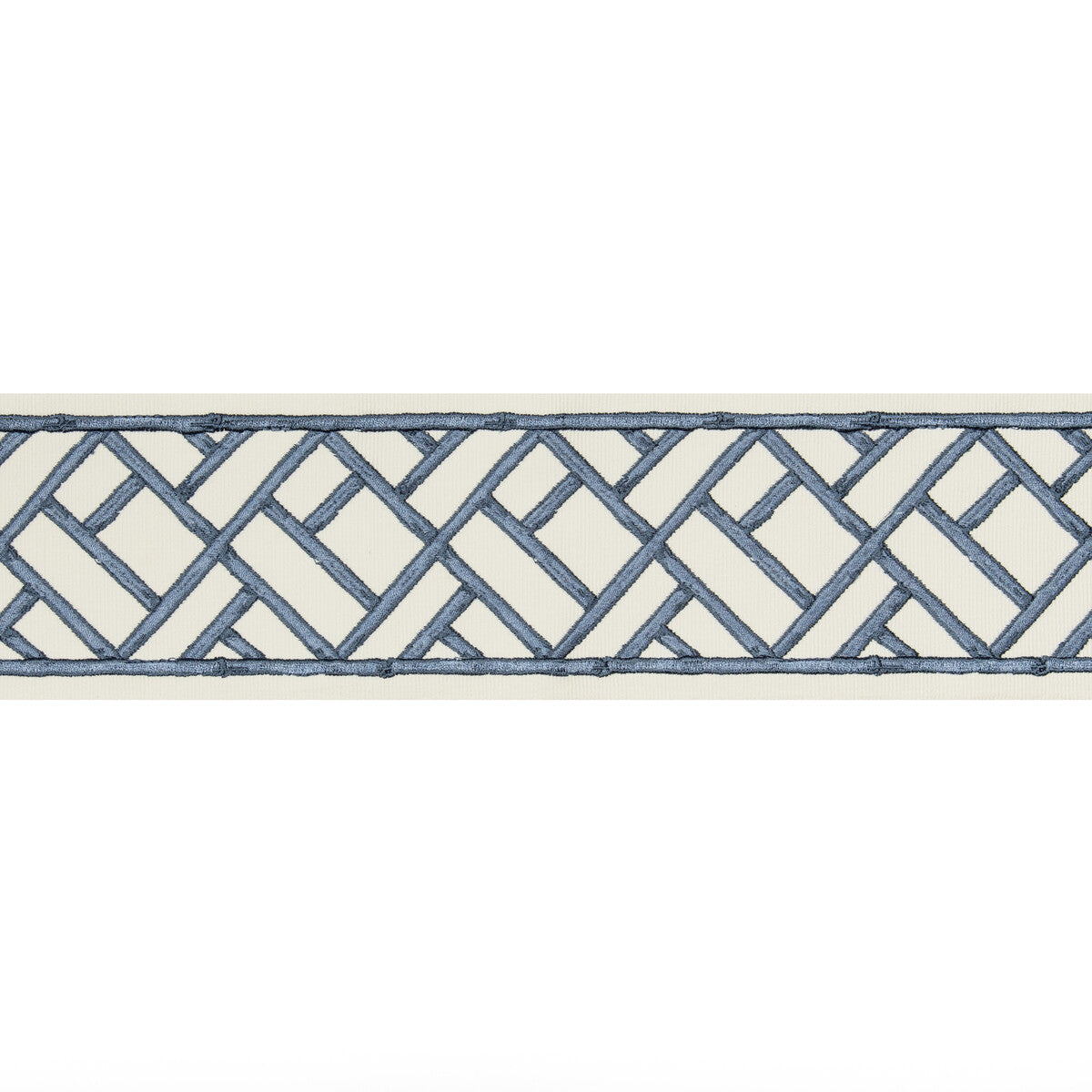 BRUNSCHWIG & FILS T8019103.5.0 TORANA TAPE BLUE TRIM - Eade's Wallpaper