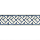 BRUNSCHWIG & FILS T8019103.5.0 TORANA TAPE BLUE TRIM - Eade's Wallpaper