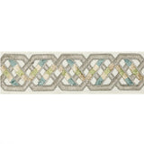 BRUNSCHWIG & FILS T8019104.11.0 LORIYAN TAPE GREY TRIM - Eade's Wallpaper