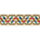 BRUNSCHWIG & FILS T8019104.254.0 LORIYAN TAPE MULTI TRIM - Eade's Wallpaper