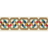 BRUNSCHWIG & FILS T8019104.254.0 LORIYAN TAPE MULTI TRIM - Eade's Wallpaper