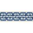 BRUNSCHWIG & FILS T8019104.5.0 LORIYAN TAPE DELFT TRIM - Eade's Wallpaper