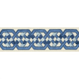 BRUNSCHWIG & FILS T8019104.5.0 LORIYAN TAPE DELFT TRIM - Eade's Wallpaper