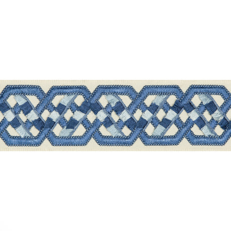 BRUNSCHWIG & FILS T8019104.5.0 LORIYAN TAPE DELFT TRIM - Eade's Wallpaper