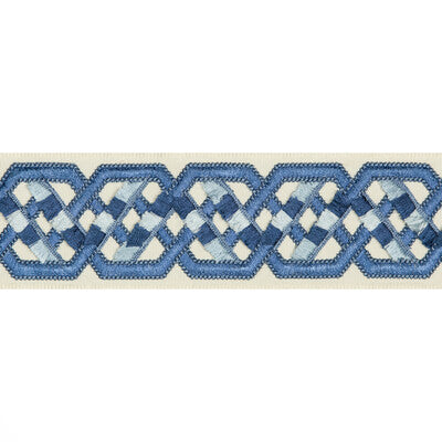 BRUNSCHWIG & FILS T8019104.5.0 LORIYAN TAPE DELFT TRIM - Eade's Wallpaper
